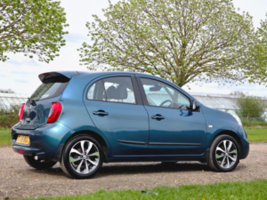 2016 Nissan Micra 1.2 Dig-S Tekna CVT Euro 6 (s/s) 5dr in Blue — image 3
