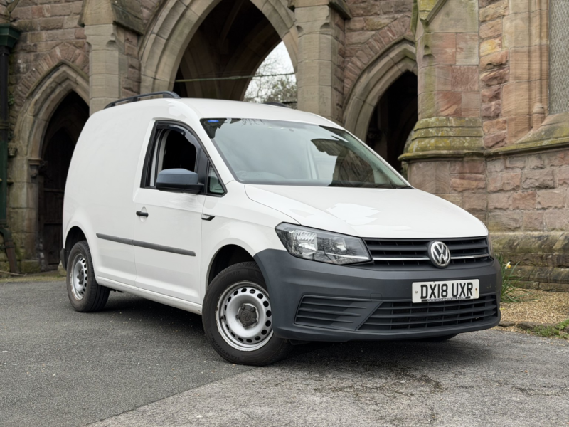 2018 Volkswagen Caddy 2.0 Tdi C20 Bluemotion Tech Startline in White — image 1