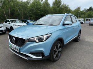 2020 MG MG Zs 44.5kwh Exclusive SUV 5dr Electric Auto (143 Ps) in Blue — image 2