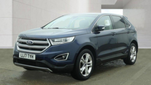 2017 Ford Edge 2.0 Tdci Titanium Powershift AWD Euro 6 (s/s) 5dr in Blue — image 2