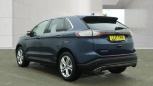 2017 Ford Edge 2.0 Tdci Titanium Powershift AWD Euro 6 (s/s) 5dr in Blue — image 3