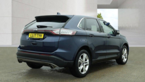 2017 Ford Edge 2.0 Tdci Titanium Powershift AWD Euro 6 (s/s) 5dr in Blue — image 4