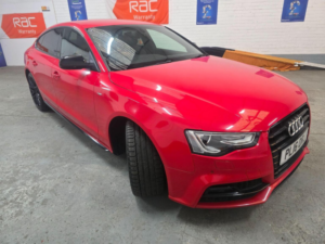 2016 Audi A5 2.0 Tdi Black Edition Plus Sportback Multitronic Euro 6 (s/s) 5dr in Red — image 2