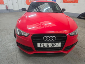 2016 Audi A5 2.0 Tdi Black Edition Plus Sportback Multitronic Euro 6 (s/s) 5dr in Red — image 3