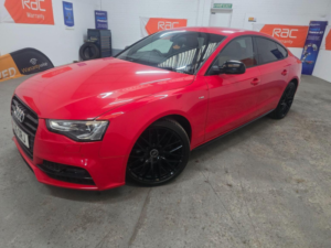 2016 Audi A5 2.0 Tdi Black Edition Plus Sportback Multitronic Euro 6 (s/s) 5dr in Red — image 4