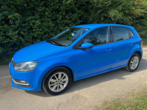 2015 Volkswagen Polo 1.2 Tsi Bluemotion Tech Se DSG Euro 6 (s/s) 5dr in Blue — image 2