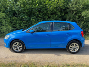 2015 Volkswagen Polo 1.2 Tsi Bluemotion Tech Se DSG Euro 6 (s/s) 5dr in Blue — image 3