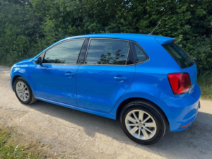 2015 Volkswagen Polo 1.2 Tsi Bluemotion Tech Se DSG Euro 6 (s/s) 5dr in Blue — image 4