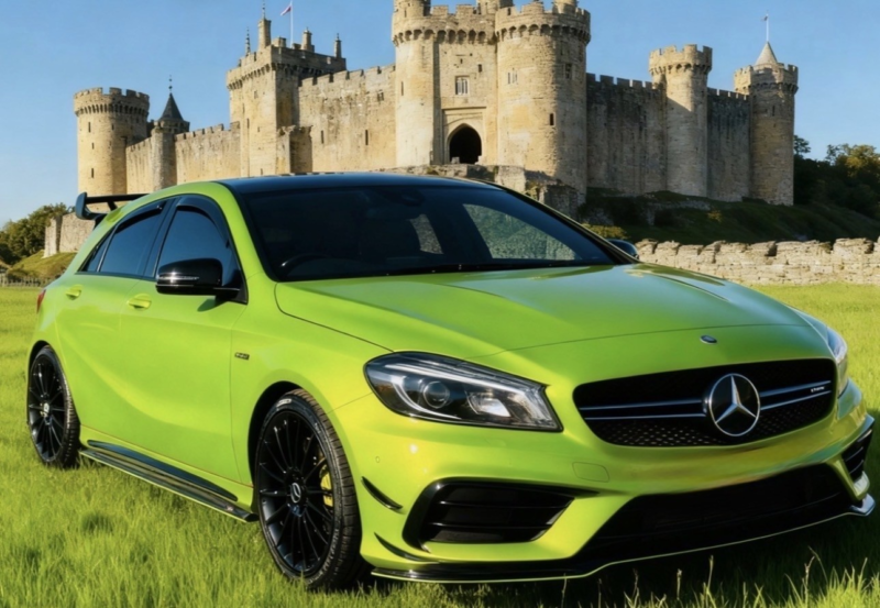 2015 Mercedes-Benz A Class 2.0 A45 Amg in Green — image 1