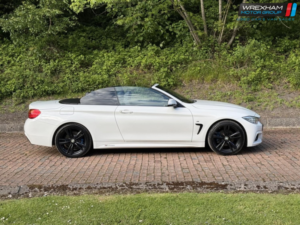 2015 BMW 4 Series 2.0 420d M Sport Convertible in White — image 3