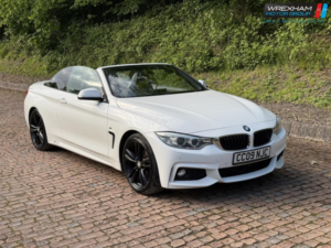 2015 BMW 4 Series 2.0 420d M Sport Convertible in White — image 4