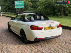 2015 BMW 4 Series 2.0 420d M Sport Convertible in White — image 6