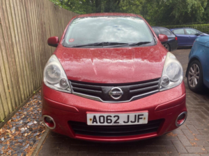 2012 Nissan Note 1.6 16v N-Tec+ Euro 5 5dr in Red — image 2