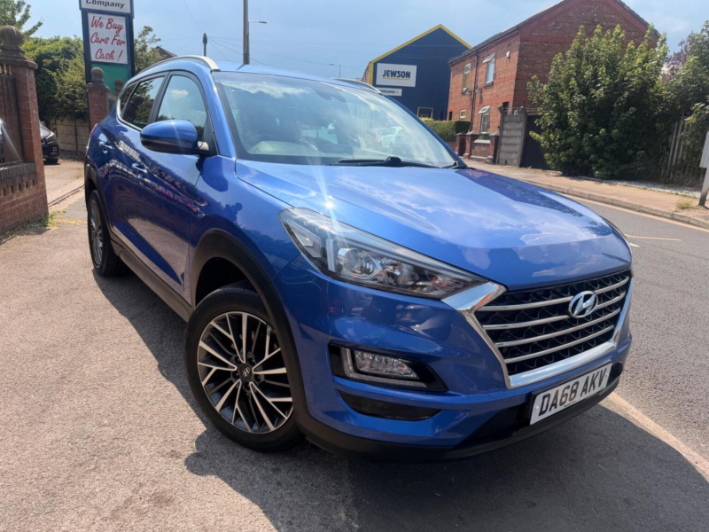 2018 Hyundai Tucson 1.6 Gdi Premium Euro 6 (s/s) 5dr in Blue — image 1