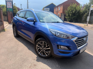 2018 Hyundai Tucson 1.6 Gdi Premium Euro 6 (s/s) 5dr in Blue — image 2