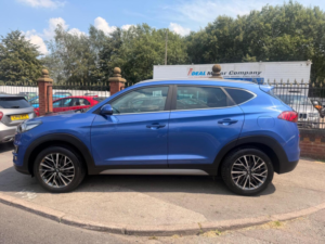 2018 Hyundai Tucson 1.6 Gdi Premium Euro 6 (s/s) 5dr in Blue — image 4