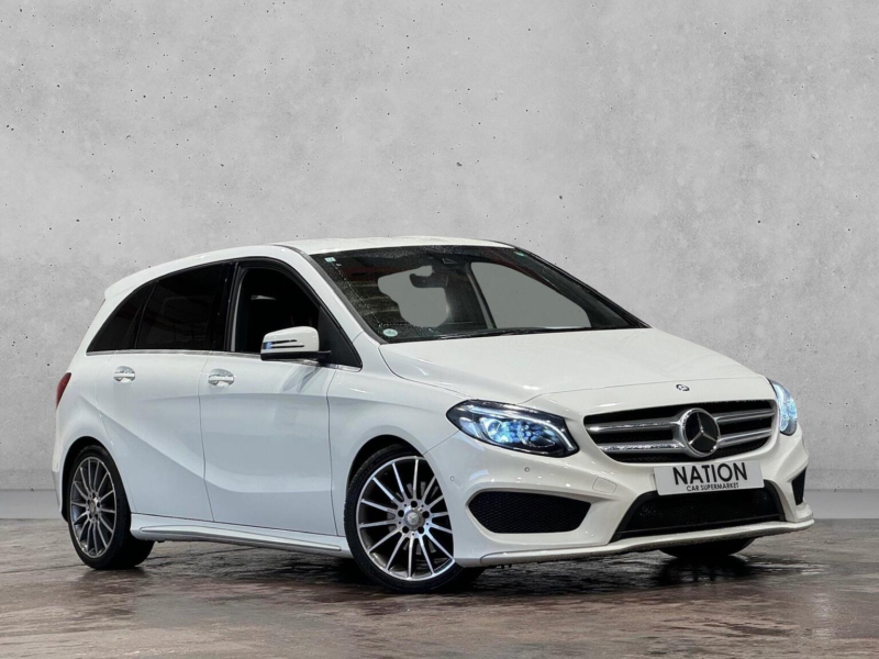 2015 Mercedes-Benz B Class 1.6 B180 Sport (premium) 7g-Dct Euro 6 (s/s) 5dr in White — image 1