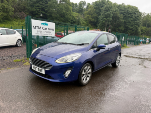 2017 Ford Fiesta 1.0t Ecoboost Zetec Hatchback 5dr Petrol Manual Euro 6 (s/s) (100 Ps) in Blue — image 2
