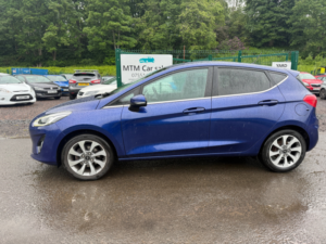 2017 Ford Fiesta 1.0t Ecoboost Zetec Hatchback 5dr Petrol Manual Euro 6 (s/s) (100 Ps) in Blue — image 3