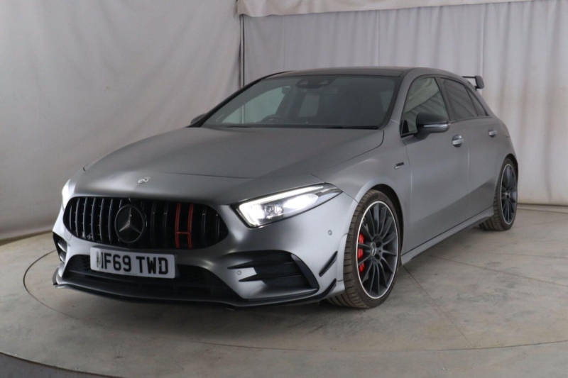 2019 Mercedes-Benz A Class 2.0 A35 Amg (premium Plus) Spds Dct 4matic Euro 6 (s/s) 5dr in Grey — image 1
