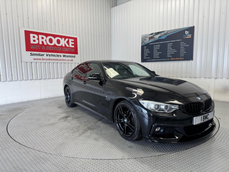 2015 BMW 4 Series Gran Coupe 2.0 420i M Sport Auto Euro 6 (s/s) 5dr in Black — image 1