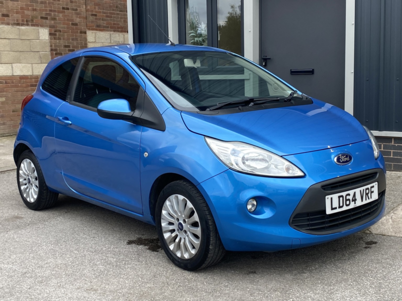 2014 Ford Ka 1.2 Zetec 11 Services in Blue — image 1