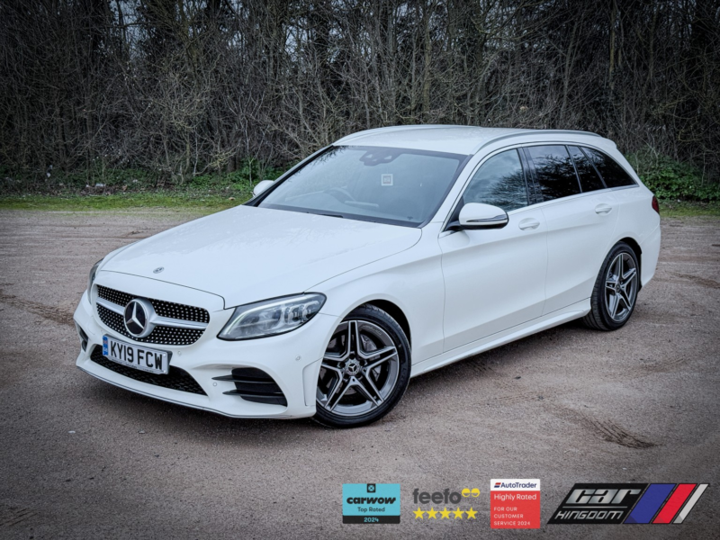 2019 Mercedes-Benz C Class 2.0 C220d Amg Line in White — image 1