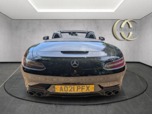 2021 Mercedes-Benz Amg Gt 4.0 V8 Biturbo Night Edition Roadster Spds Dct Euro 6 (s/s) 2dr in Black — image 5