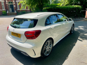 2017 Mercedes-Benz A Class 1.5 A180d Amg Line (executive) Euro 6 (s/s) 5dr in White — image 2