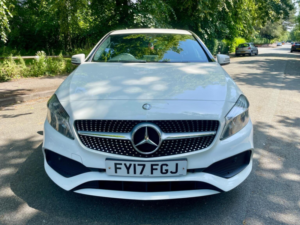 2017 Mercedes-Benz A Class 1.5 A180d Amg Line (executive) Euro 6 (s/s) 5dr in White — image 3