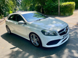 2017 Mercedes-Benz A Class 1.5 A180d Amg Line (executive) Euro 6 (s/s) 5dr in White — image 4