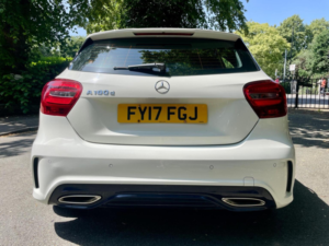 2017 Mercedes-Benz A Class 1.5 A180d Amg Line (executive) Euro 6 (s/s) 5dr in White — image 5