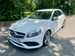 2017 Mercedes-Benz A Class 1.5 A180d Amg Line (executive) Euro 6 (s/s) 5dr in White — image 6