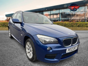 2012 BMW X1 Xdrive 18d M Sport 5dr in Blue — image 2