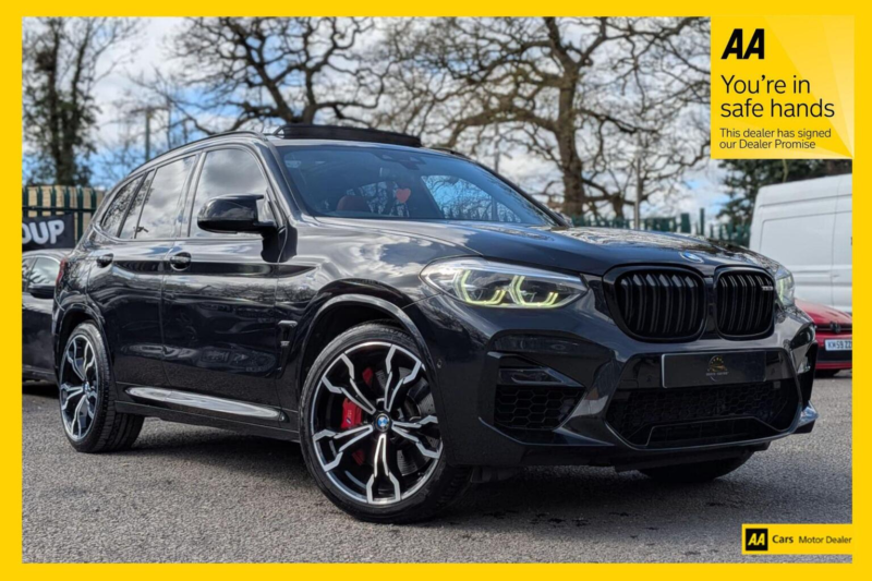 2021 BMW X3 M 3.0i Competition Auto Xdrive Euro 6 (s/s) 5dr in Black — image 1