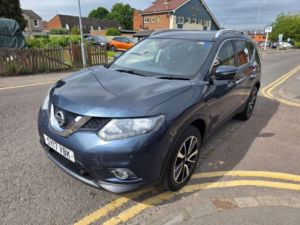 2017 Nissan X-Trail 1.6 Dci N-Vision 4WD Euro 6 (s/s) 5dr in Blue — image 3