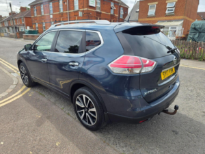 2017 Nissan X-Trail 1.6 Dci N-Vision 4WD Euro 6 (s/s) 5dr in Blue — image 4