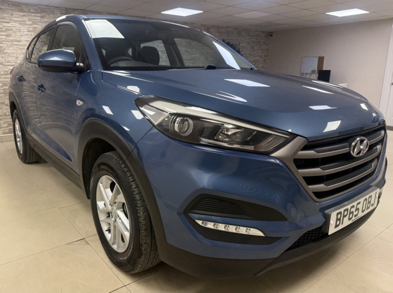 2016 Hyundai Tucson 1.7 Crdi Blue Drive S SUV 5dr Diesel Manual Euro 6 (s/s) (116 Ps) in Blue — image 1