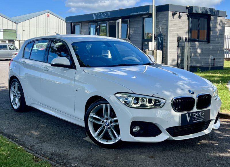 2015 BMW 1 Series 1.5 118i M Sport 5-Door in White — image 1