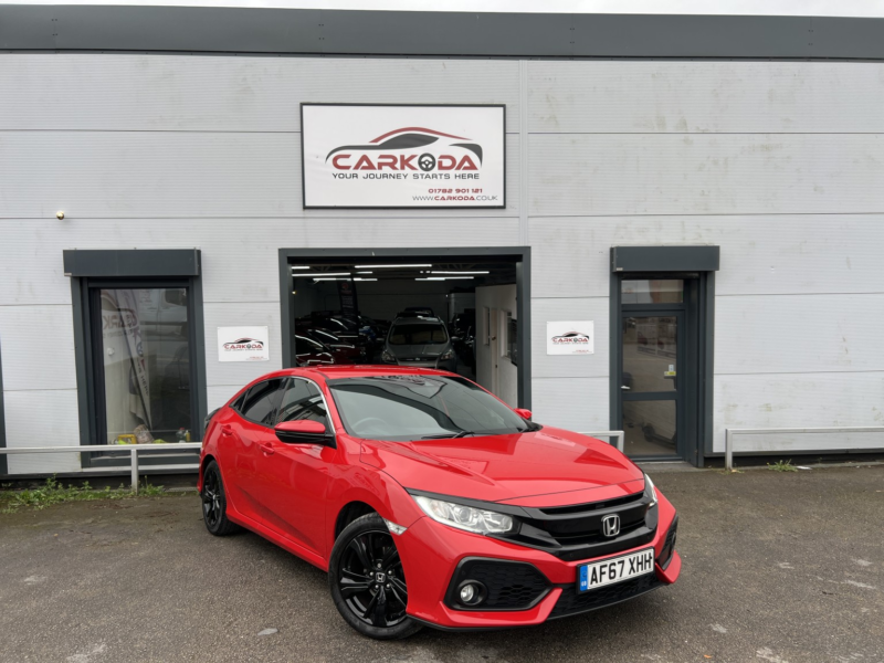 2017 Honda Civic 1.0 Vtec Turbo Sr in Red — image 1
