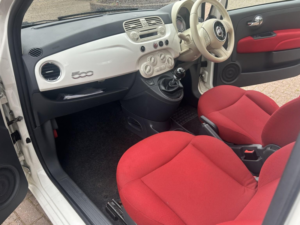 2013 Fiat 500 1.2 Lounge in White — image 3