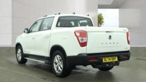 2025 Kgm Musso 2.2d Rebel Auto 4WD Euro 6 4dr in White — image 5