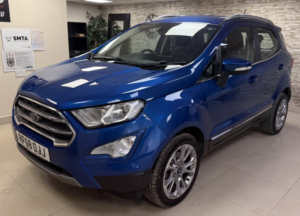 2018 Ford Ecosport 1.0t Ecoboost Titanium SUV 5dr Petrol Manual Euro 6 (s/s) (100 Ps) in Blue — image 2