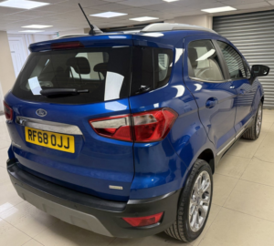 2018 Ford Ecosport 1.0t Ecoboost Titanium SUV 5dr Petrol Manual Euro 6 (s/s) (100 Ps) in Blue — image 4