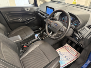 2018 Ford Ecosport 1.0t Ecoboost Titanium SUV 5dr Petrol Manual Euro 6 (s/s) (100 Ps) in Blue — image 5