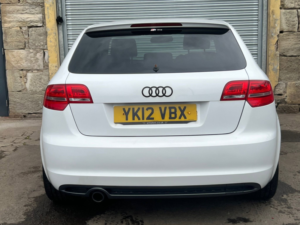 2012 Audi A3 2.0 Tdi Black Edition Sportback 5dr Diesel Manual Euro 5 (s/s) (140 Ps) in White — image 6