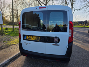 2017 Fiat Doblo 1.3 Multijetii Sx L1 H1 Euro 6 5dr in White — image 4