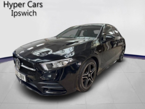 2022 Mercedes-Benz A Class 1.3 A180 Amg Line Edition (executive) 7g-Dct Euro 6 (s/s) 4dr in Black — image 3