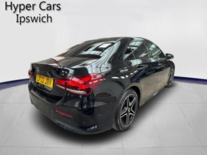 2022 Mercedes-Benz A Class 1.3 A180 Amg Line Edition (executive) 7g-Dct Euro 6 (s/s) 4dr in Black — image 4