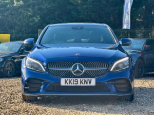 2019 Mercedes-Benz C Class 2.0 C300d Amg Line (premium Plus) G-Tronic+ Euro 6 (s/s) 4dr in Blue — image 5